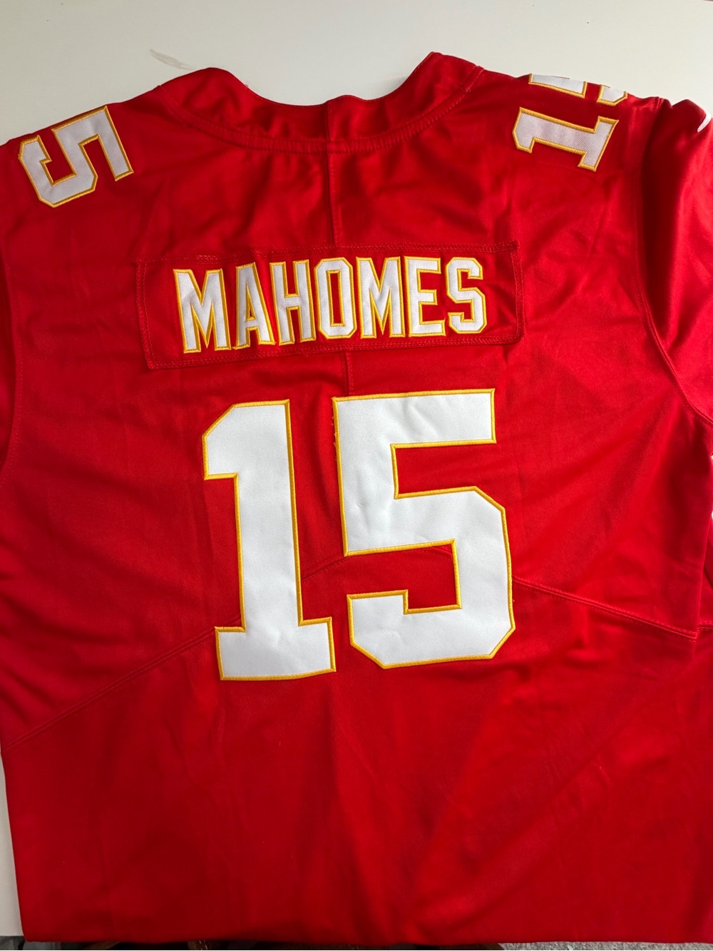 Patrick Mahomes Kansas City Chiefs Nike Football Jersey Red Size Large - Picture 13 of 15